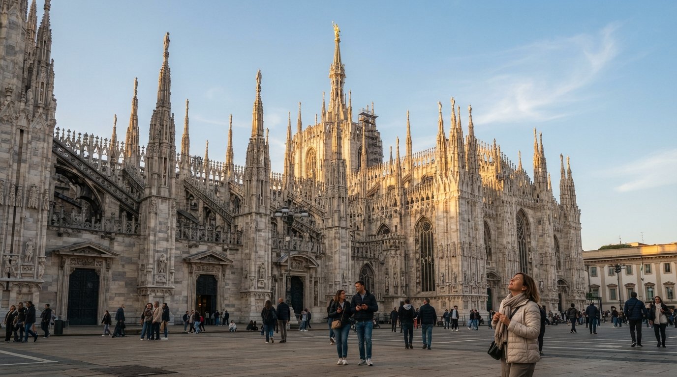 Duomo & Centro Storico, Milan: marble, mosaics and the city performing itself