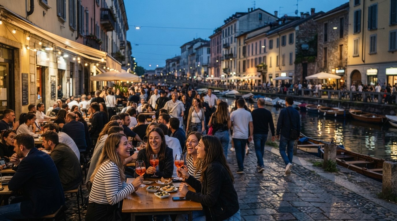Navigli, Milan: canals, aperitivo and the city after dark